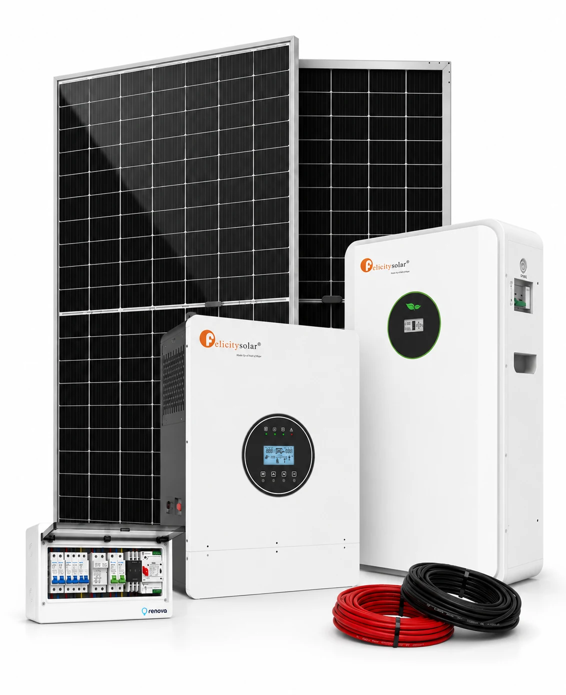 Kit solar 5 kW + 8.7 kWh