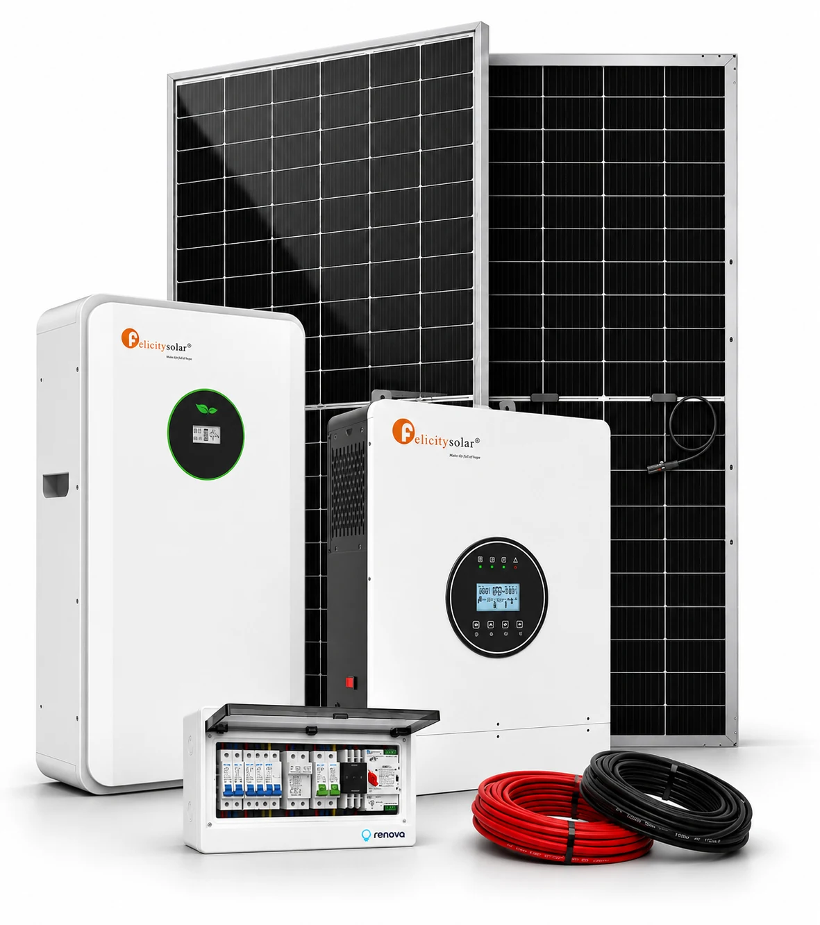 Kit solar 5 kW + 5 kWh