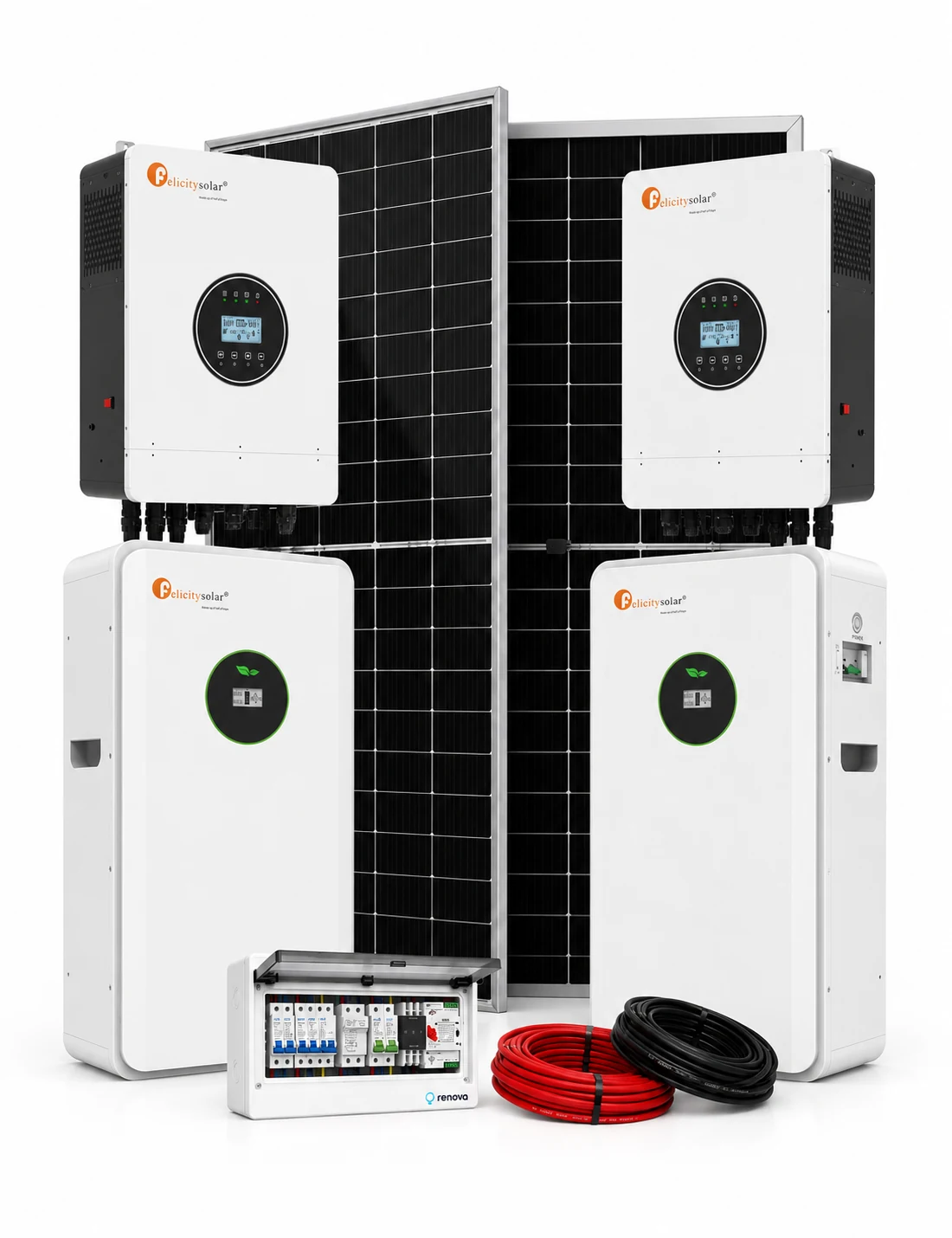 Kit solar 10 kW + 23.4 kWh