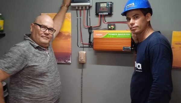 The first installation of Photovoltaic Systems in the residential sector is completed