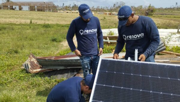 Delivery of donation to Pinar del Rio