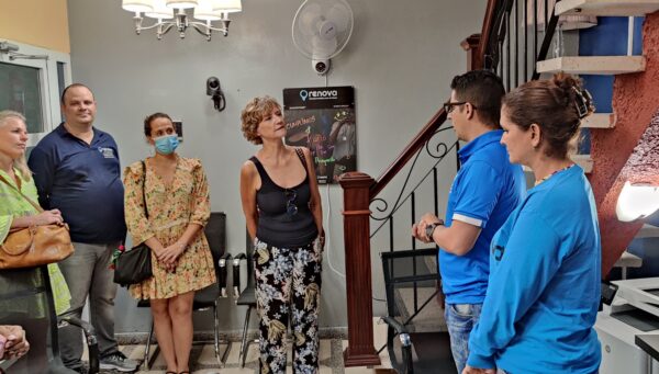 Visit of the Ambassador of the Federal Republic of Germany in Cuba to RENOVA S.U.R.L. headquarters.