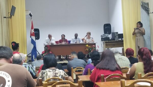 Assembly of affiliates of the Chamber of Commerce in Camagüey
