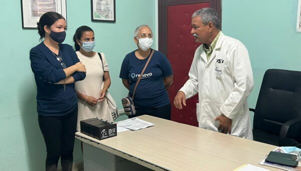 María Curie Oncology Hospital of Camagüey receives a donation from RENOVA S.U.R.L.