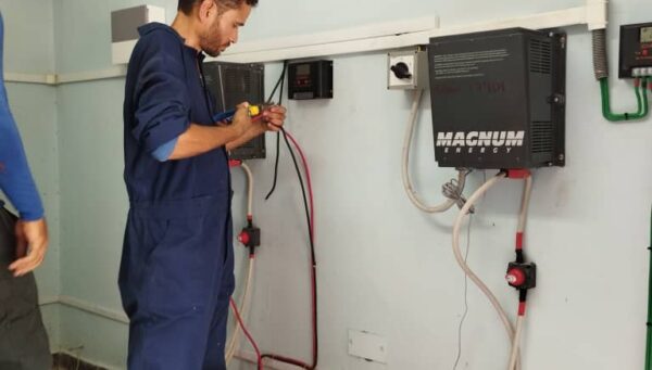 Installation of solar photovoltaic system at the Institute of Agricultural Sciences