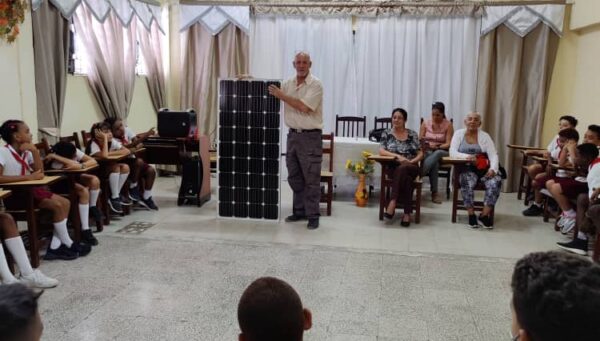 Educating the new generations about renewable energies.