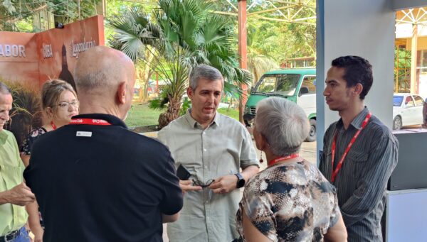 Visit of Deputy Prime Minister Jorge Luis Perdomo Di-Lella during the Havana International Fair.