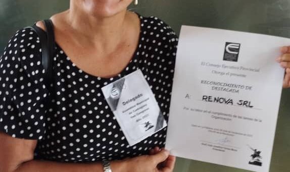 Recognition of the RENOVA S.U.R.L. ANEC grassroots section.