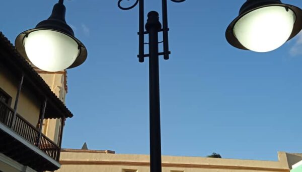 Illuminating the city of Camagüey on its 510th anniversary.