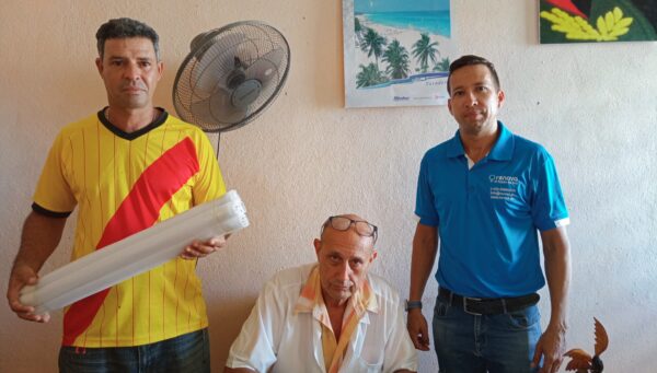 Realiza Renova S.R.L. donativo al Policlínico Comunitario Docente Joaquín de Agüero, en Camagüey.